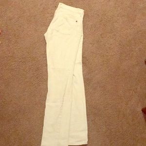 SuperSkinny white jeans